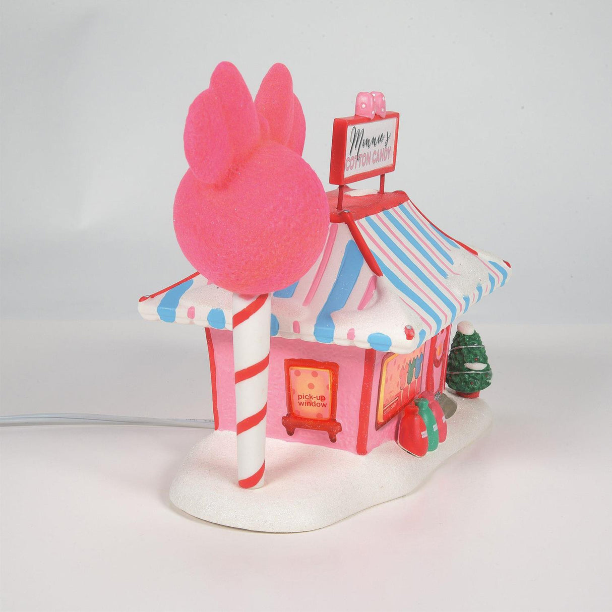 Department 56 - Minnie's Cotton Candy Shop Light-Up Figurine