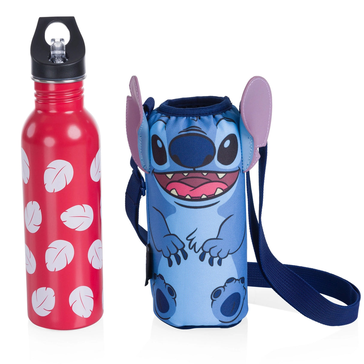 Lilo & Stitch - Stitch Bottle Cooler Tote with Bottle