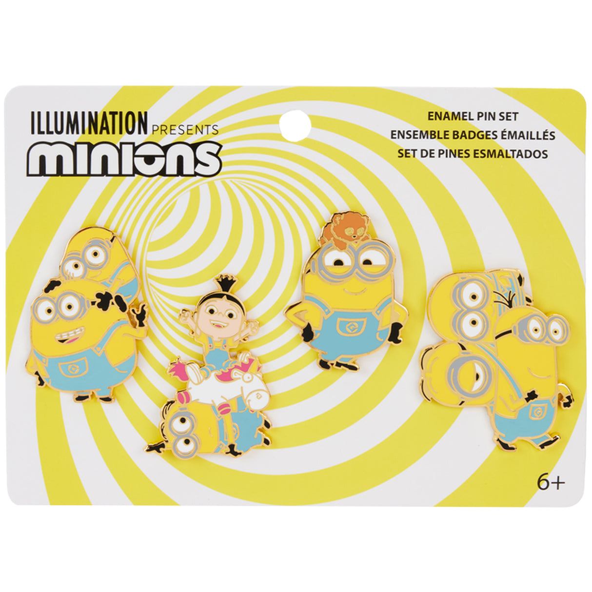 Despicable Me Minions 4-Piece Pin Set