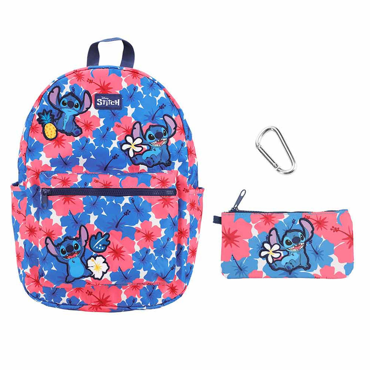 Disney Stitch Travel Youth Pouch & Backpack Set