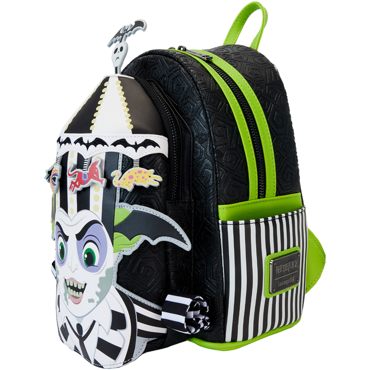 Beetlejuice Carousel Hat Light Up Cosplay Mini Backpack