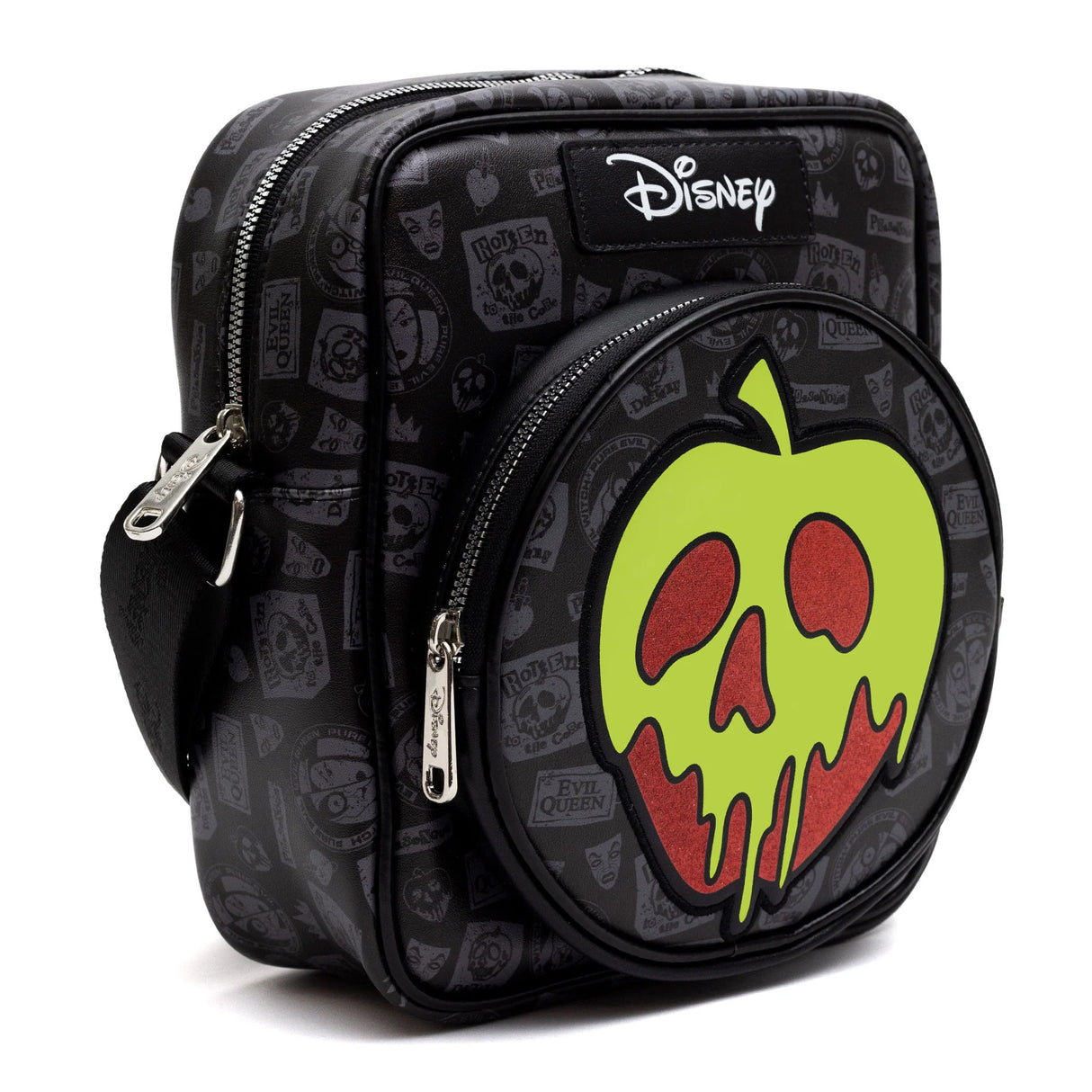 Disney Glow in the Dark Poison Apple Vegan Leather Crossbody Bag - GLOW IN THE DARK