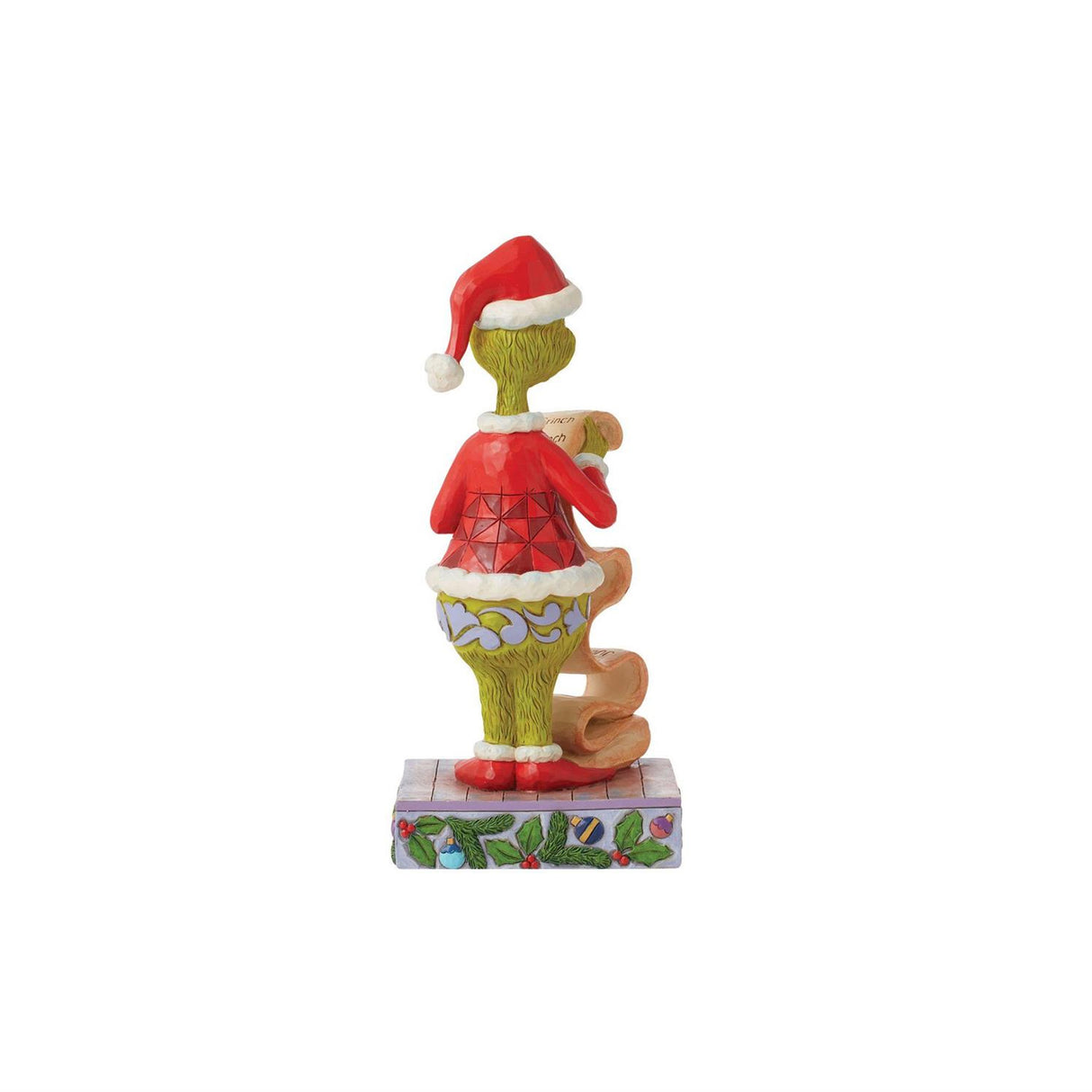 Jim Shore - Dr Seuss Grinch Naughty/Nice List Figurine