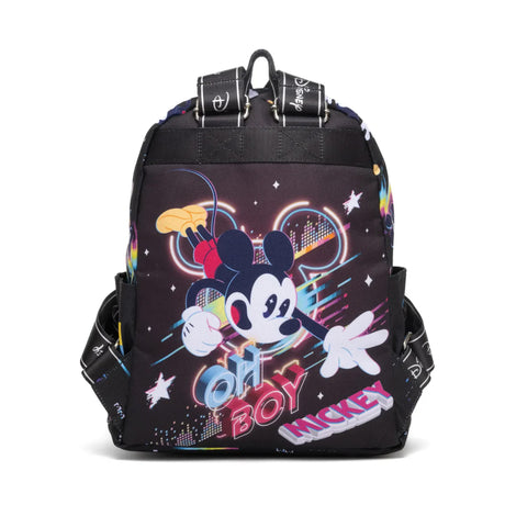 Disney Technicolor Mickey Mouse Park Day Nylon Mini Backpack