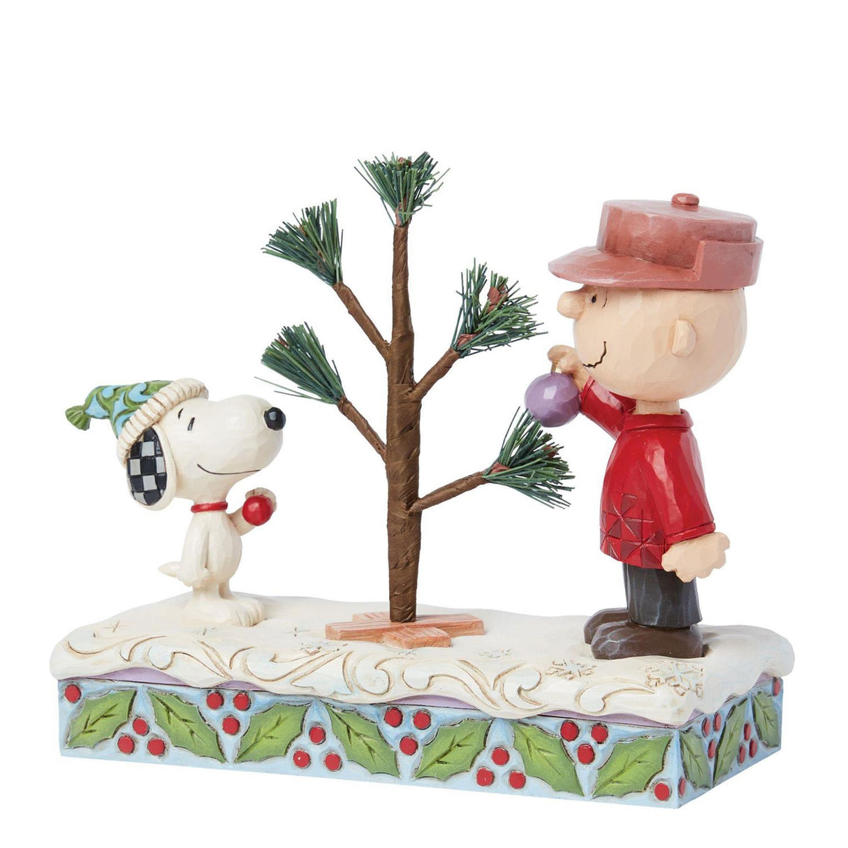 Jim Shore - Snoopy & Charlie Brown Tree Figurine