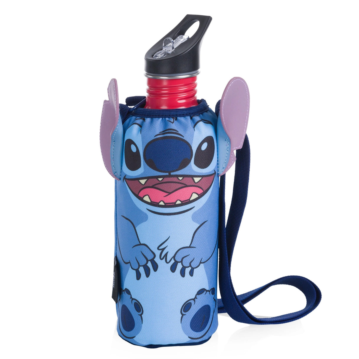 Lilo & Stitch - Stitch Bottle Cooler Tote with Bottle