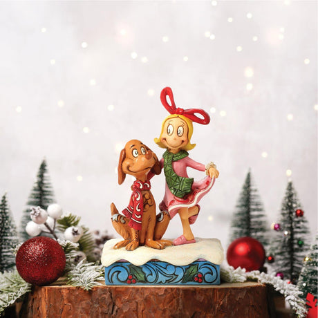 Jim Shore - Dr Seuss Cindy Lou and Max Figurine