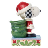 Jim Shore - Snoopy Santa and Elf Woodstock Figurine