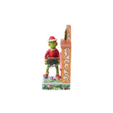 Jim Shore - Dr Seuss Grinch Pushing Tree Up Figurine