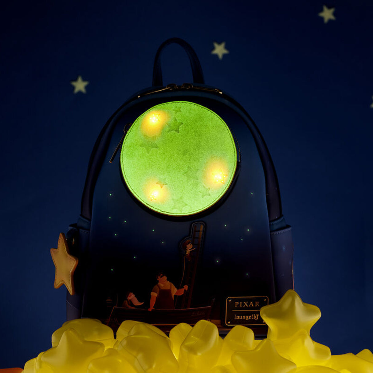 Pixar Shorts La Luna Moon Light Up Mini Backpack