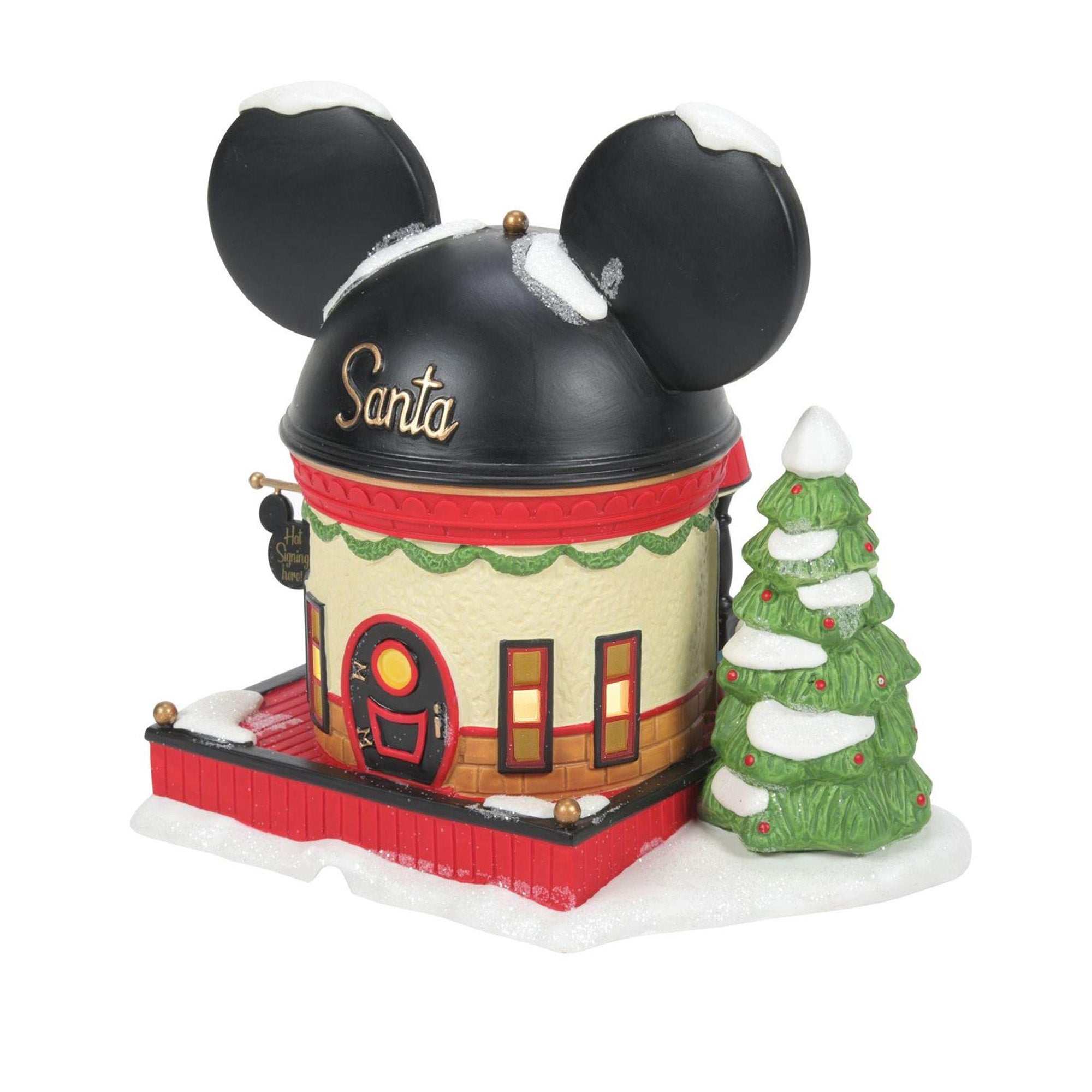 Department 56 - Mickey Mouse Ear Hat Light-Up Shop