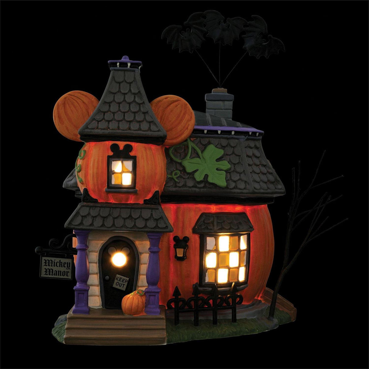 Department 56 - Mickey's Haunted Manor Light-Up Figurine