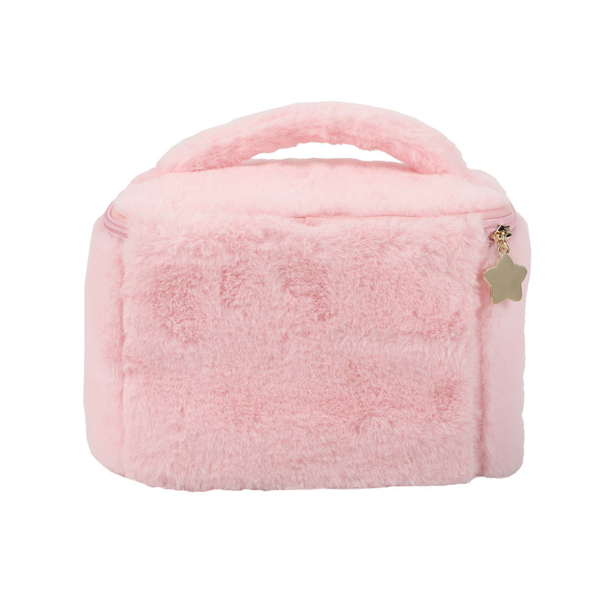 Kirby Faux Fur Cosmetic Bag