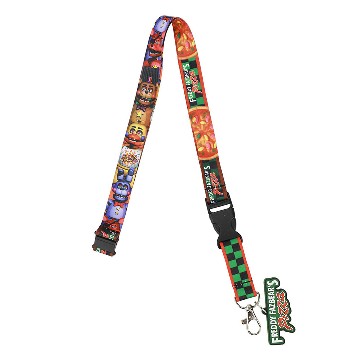 Five Nights At Freddy'S Pizza Staff Lanyard