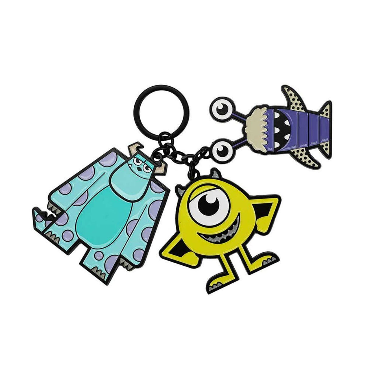 Pixar Monsters University Multi-Charm Keychain