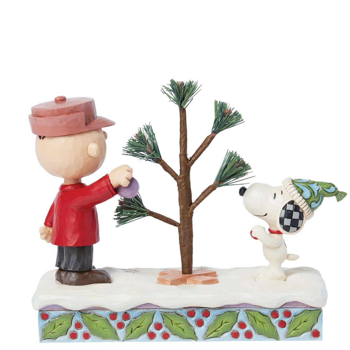 Jim Shore - Snoopy & Charlie Brown Tree Figurine