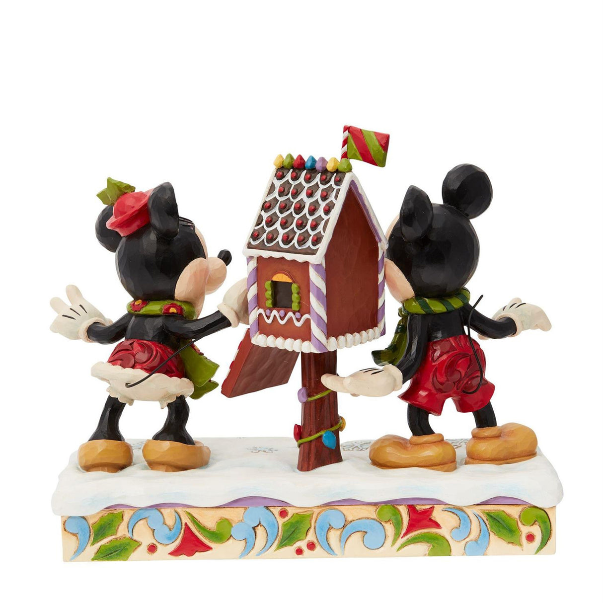 Disney Traditions - Mickey and Minnie Letters Figurine