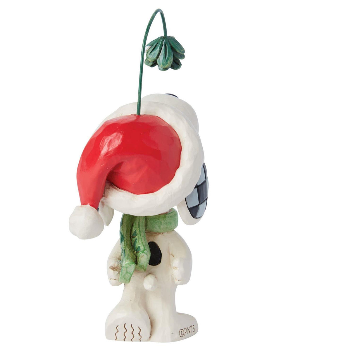 Jim Shore - Peanuts Snoopy Mistletoe Mini Figurine