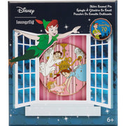 Loungefly Disney Peter Pan 70th Anniversary You Can Fly Sliding 3 Inch Collector Pin