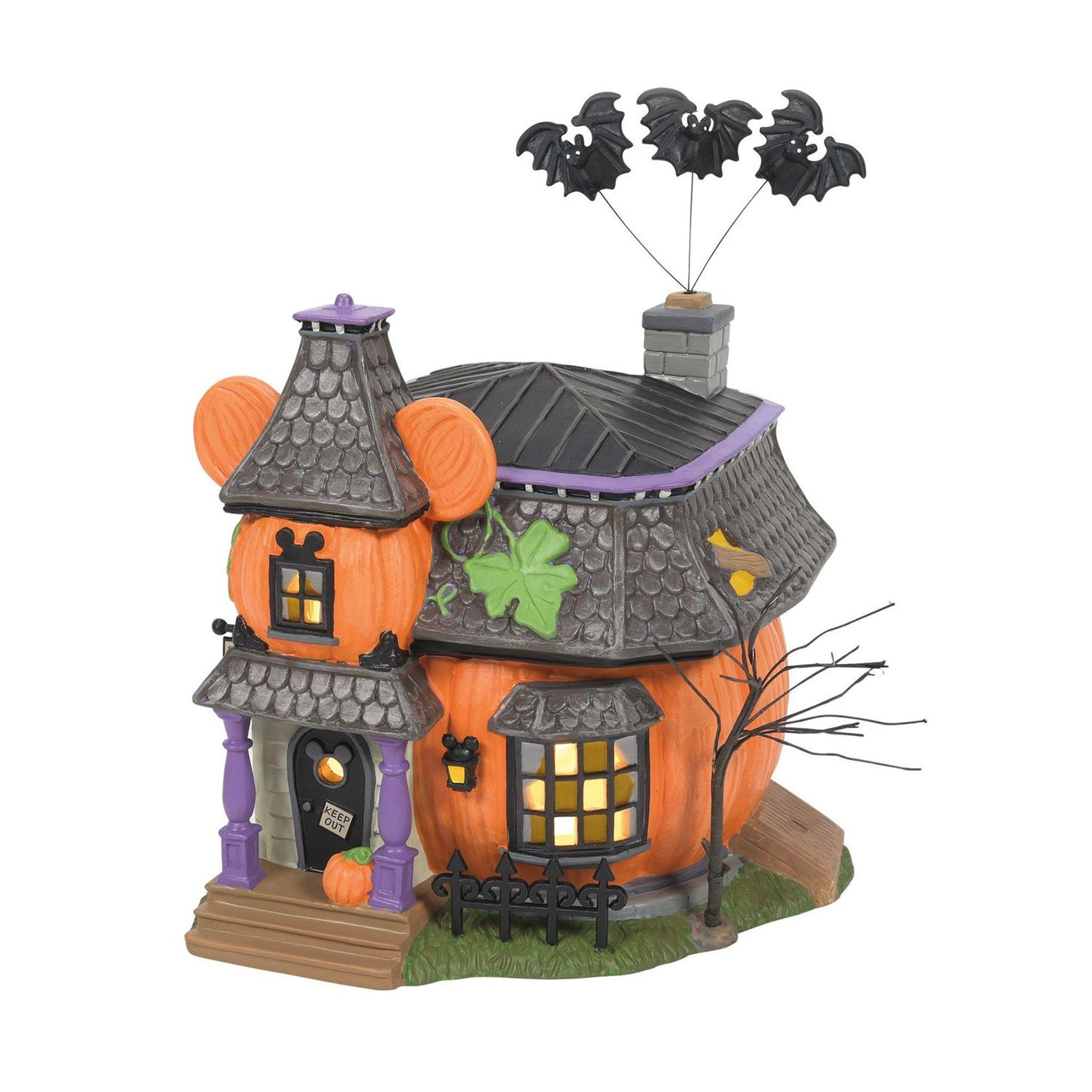 Department 56 - Mickey's Haunted Manor Light-Up Figurine