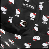 Hello Kitty AOP Black Travel Duffle Bag