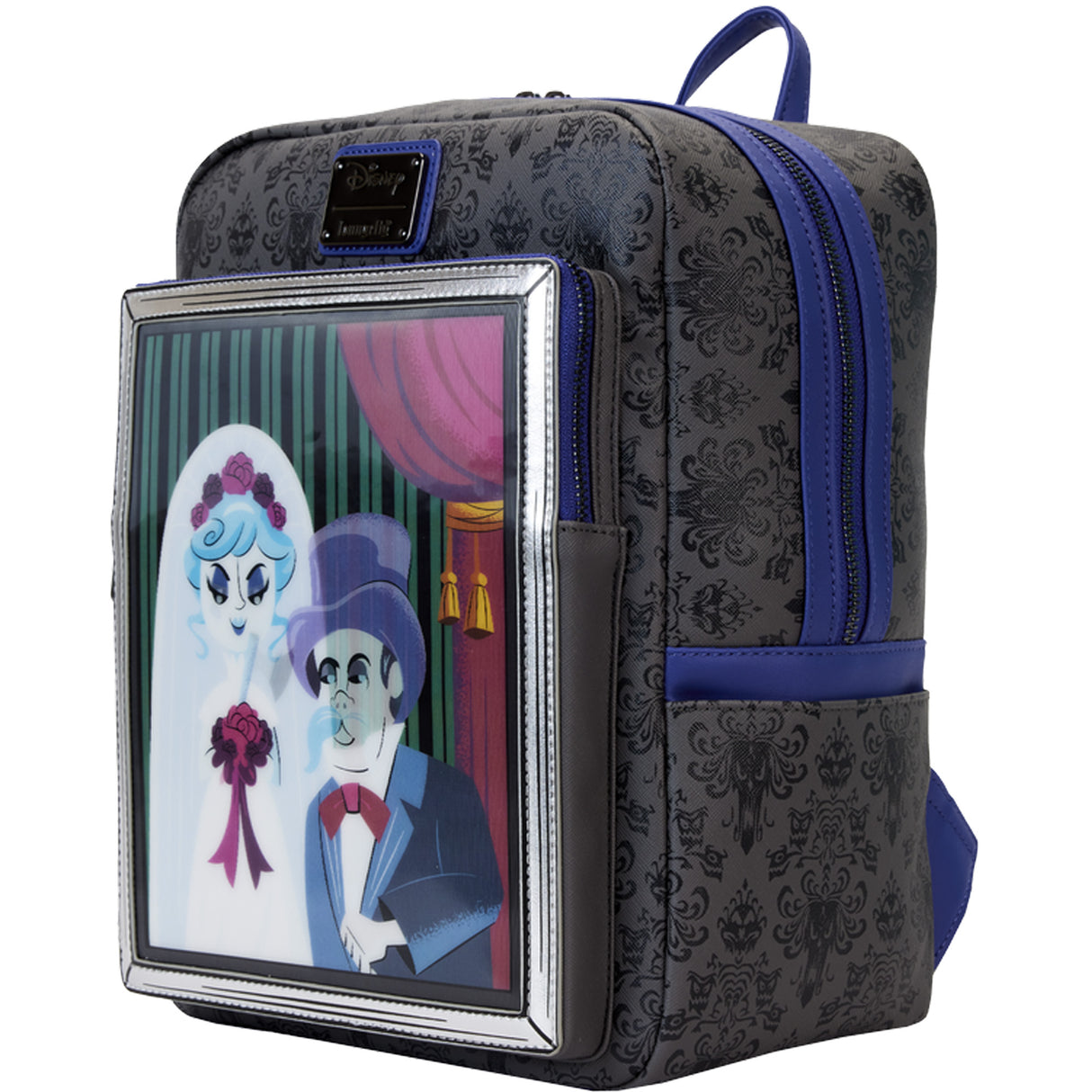 Haunted Mansion The Black Widow Bride Portrait Lenticular Mini Backpack