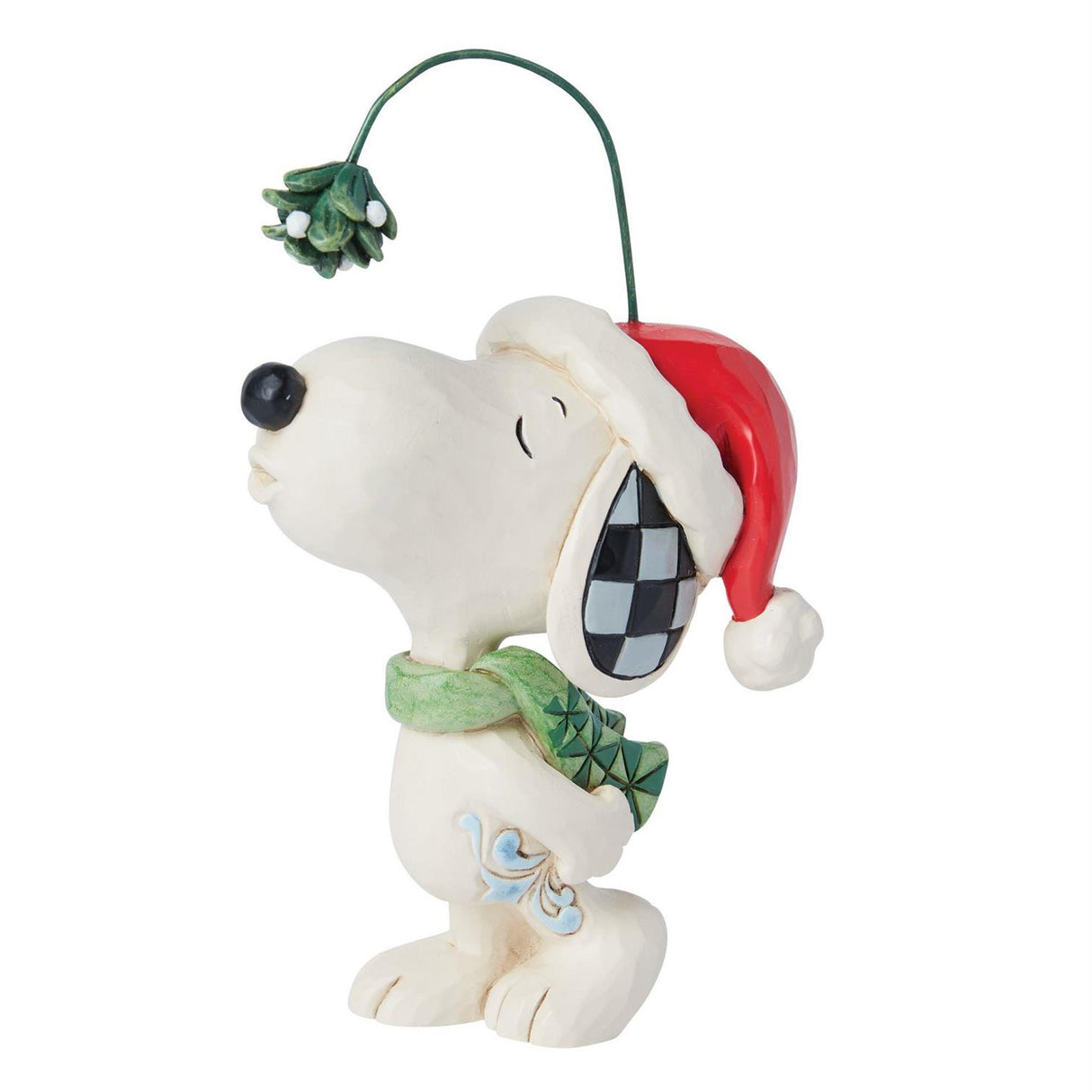 Jim Shore - Peanuts Snoopy Mistletoe Mini Figurine