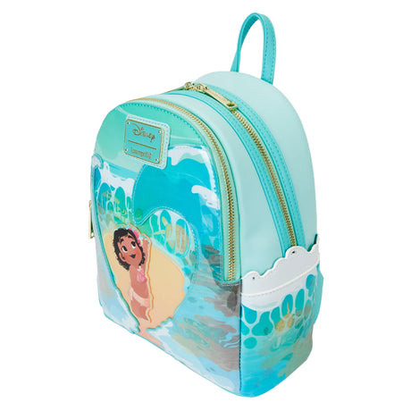 Loungefly Young Moana Ocean Waves Glow Mini Backpack