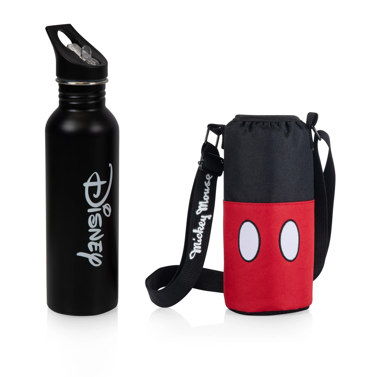 Disney Mickey Mouse Bottle Cooler Tote with Water Bottle