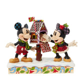 Disney Traditions - Mickey and Minnie Letters Figurine