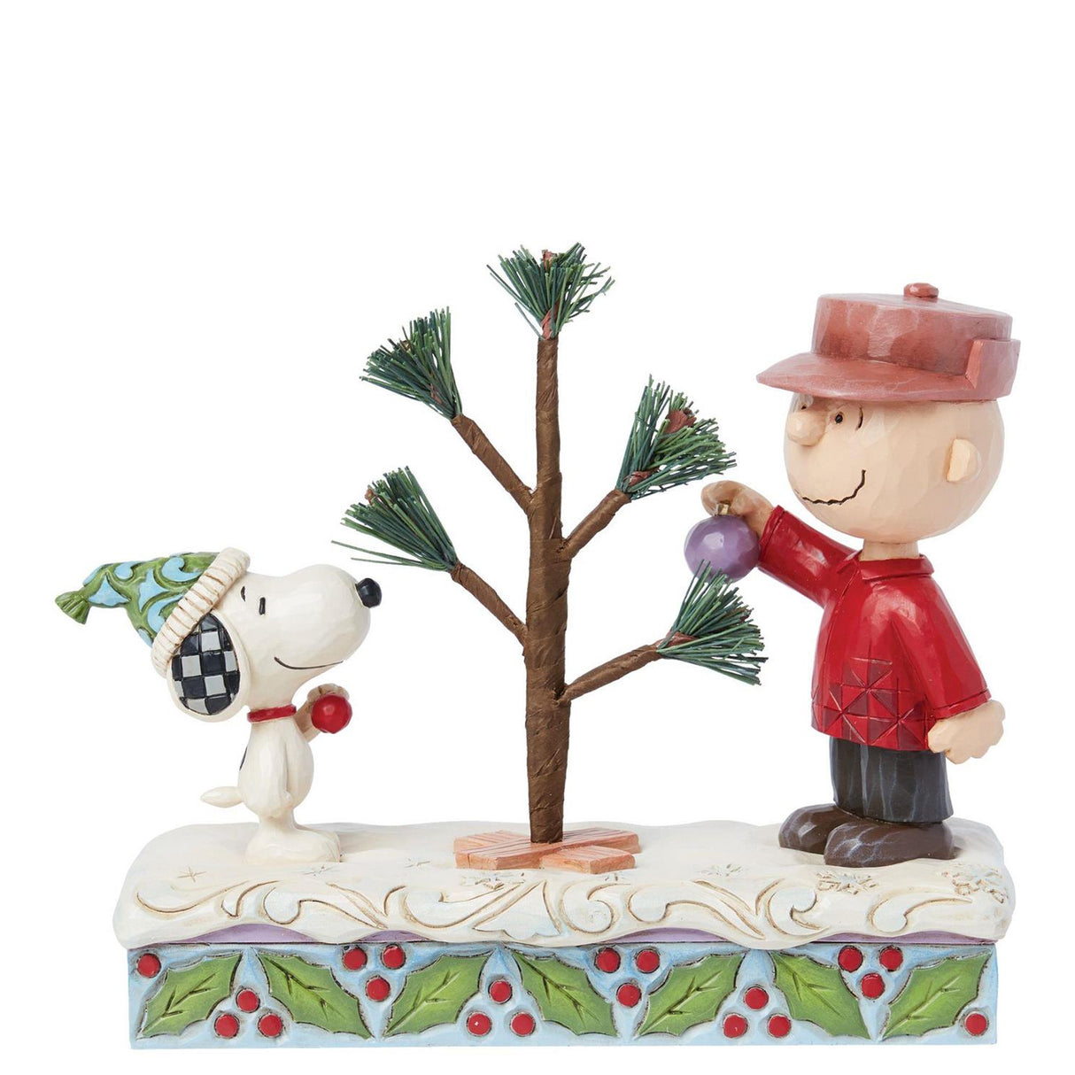 Jim Shore - Snoopy & Charlie Brown Tree Figurine