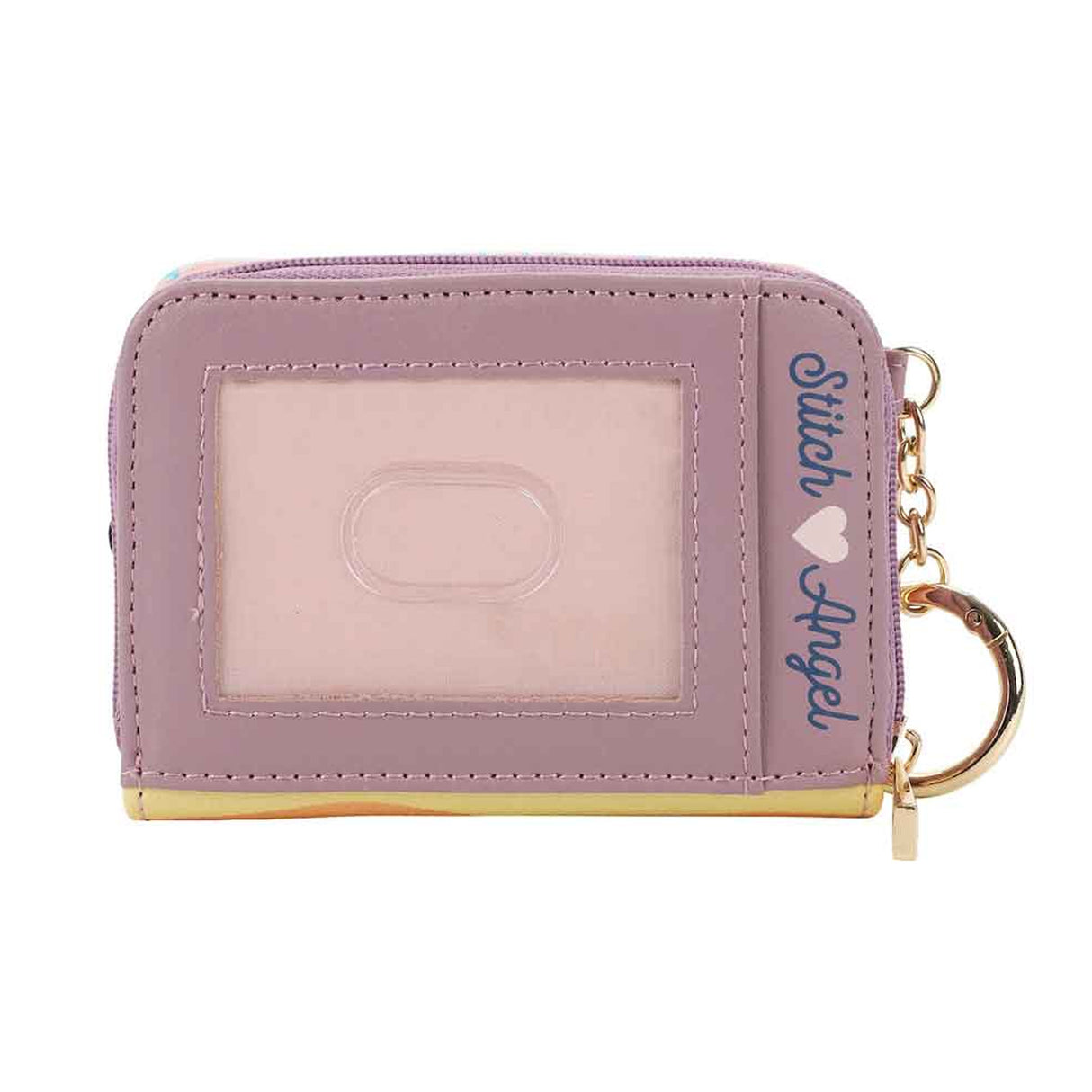 Disney Stitch & Angel Mini Zip Around Wallet