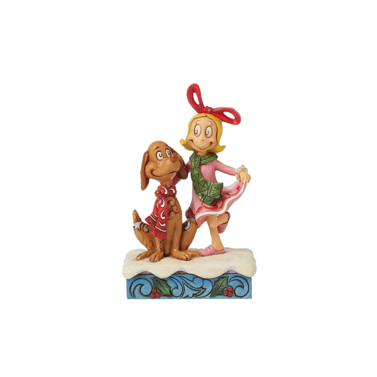 Jim Shore - Dr Seuss Cindy Lou and Max Figurine