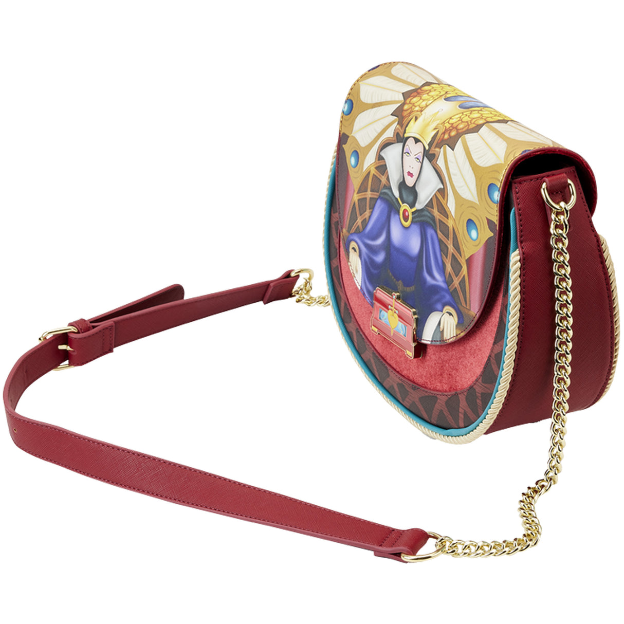 Loungefly Disney Snow White Evil Queen Throne Crossbody