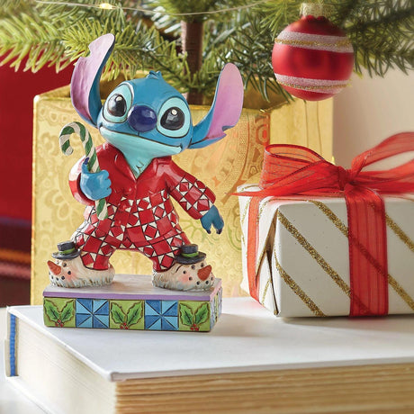 Disney Traditions - Stitch in Christmas Pajamas Figurine