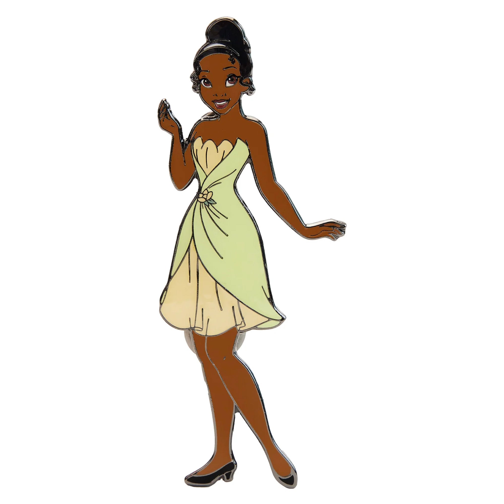 Loungefly Disney Princess Tiana Paper Doll Magnetic Pin Set