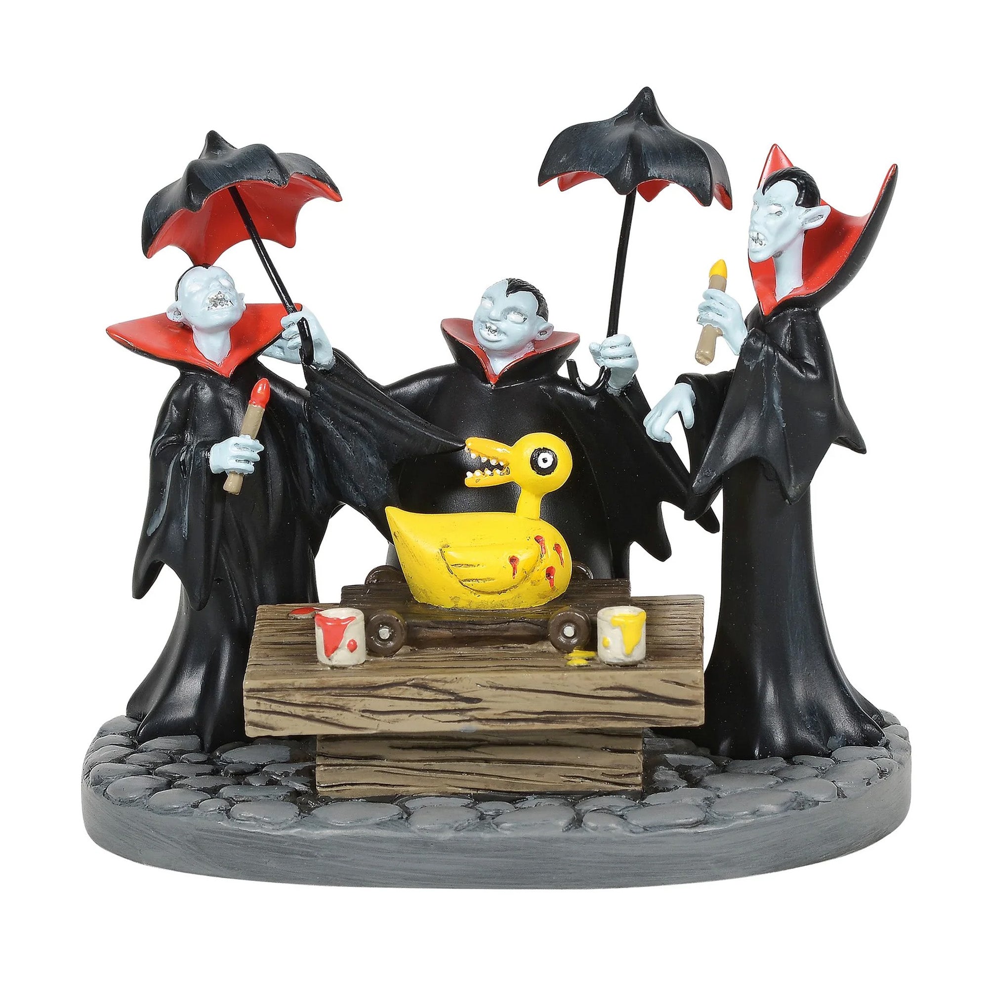 Department 56 - Nightmare Before Christmas  Vampire Brothers Prepare Duck Figurine