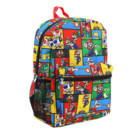 Super Mario Characters AOP Youth Backpack