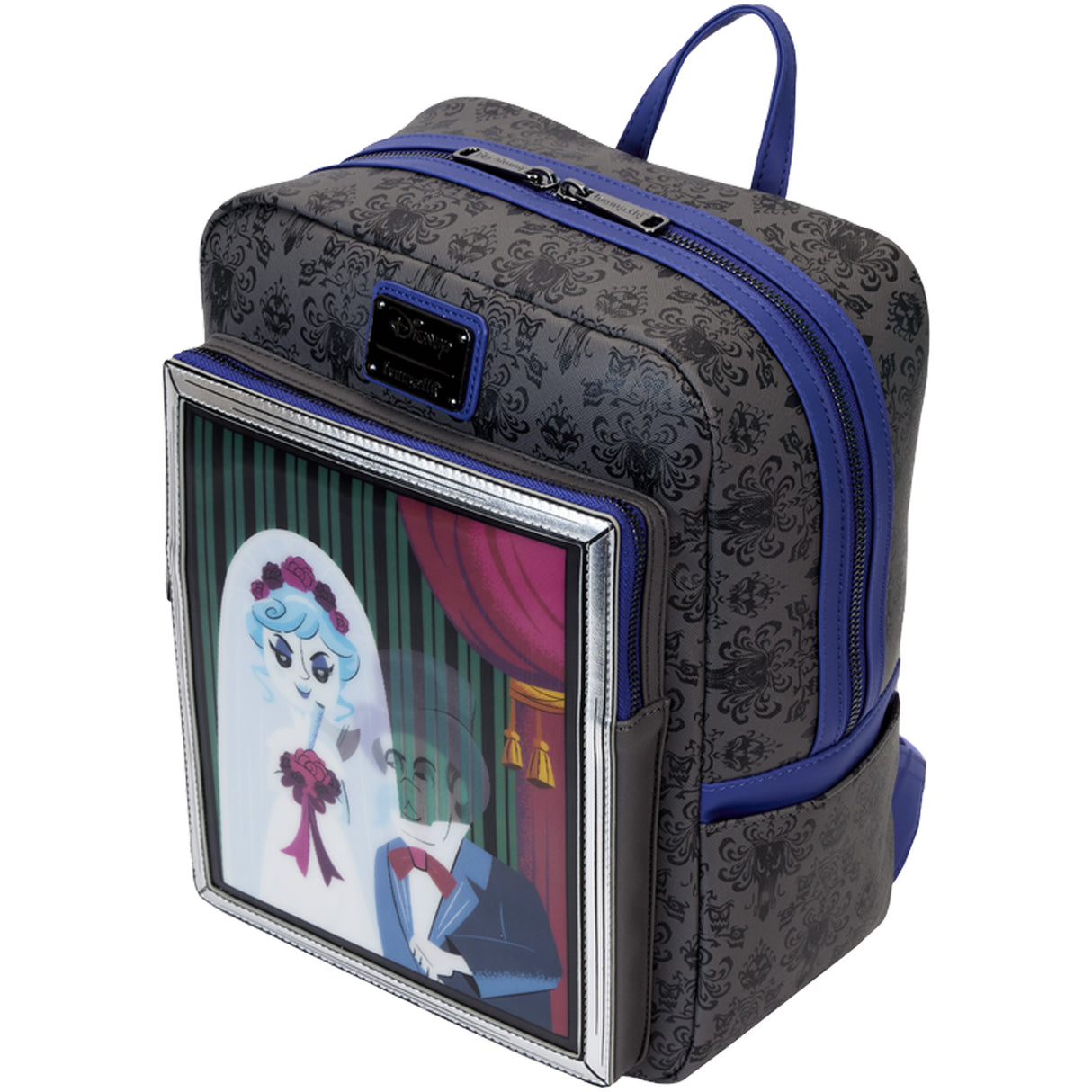 Haunted Mansion The Black Widow Bride Portrait Lenticular Mini Backpack