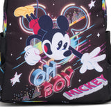 Disney Technicolor Mickey Mouse Park Day Nylon Mini Backpack