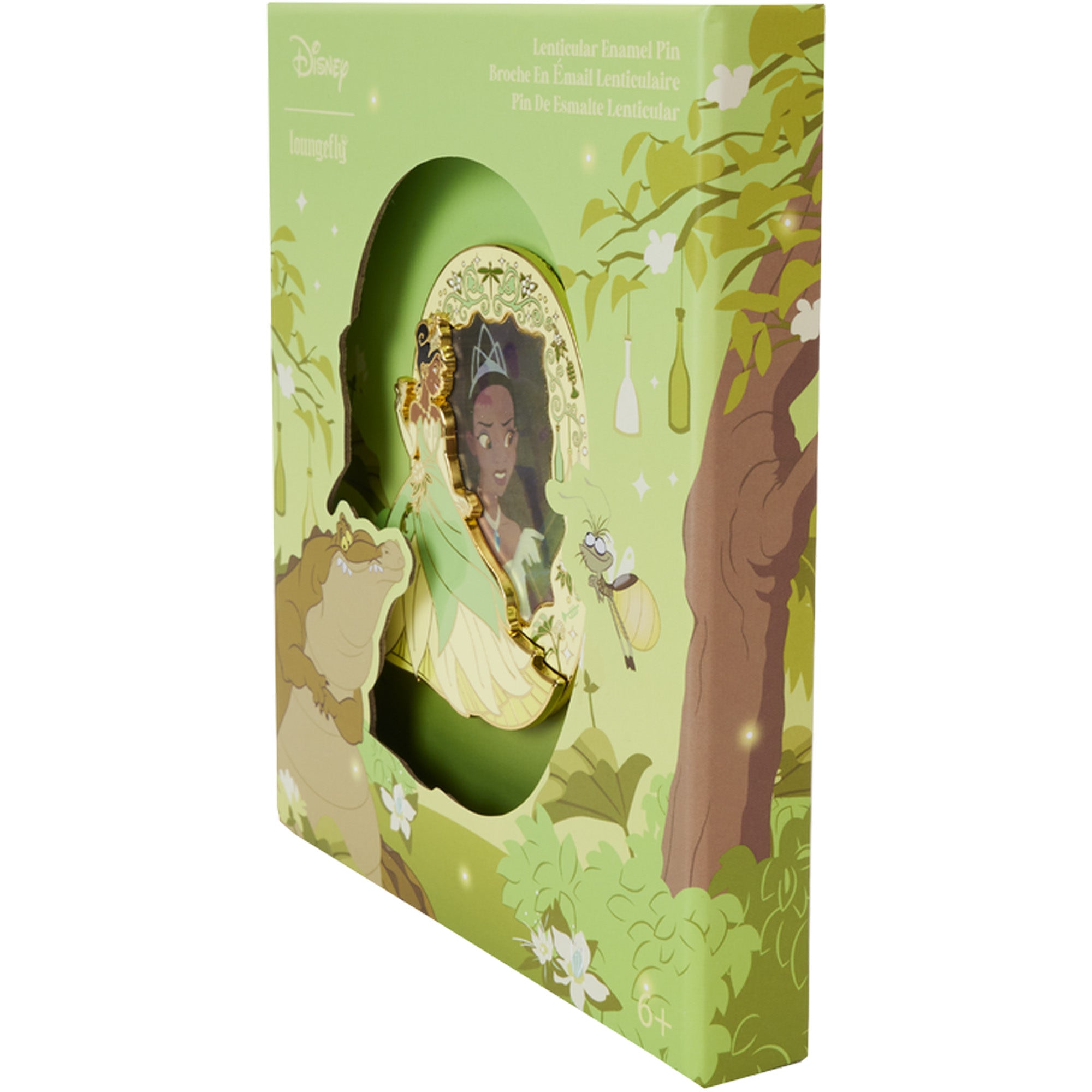 Loungefly The Princess and the Frog Princess Series 3" Collector Box Lenticular Pin