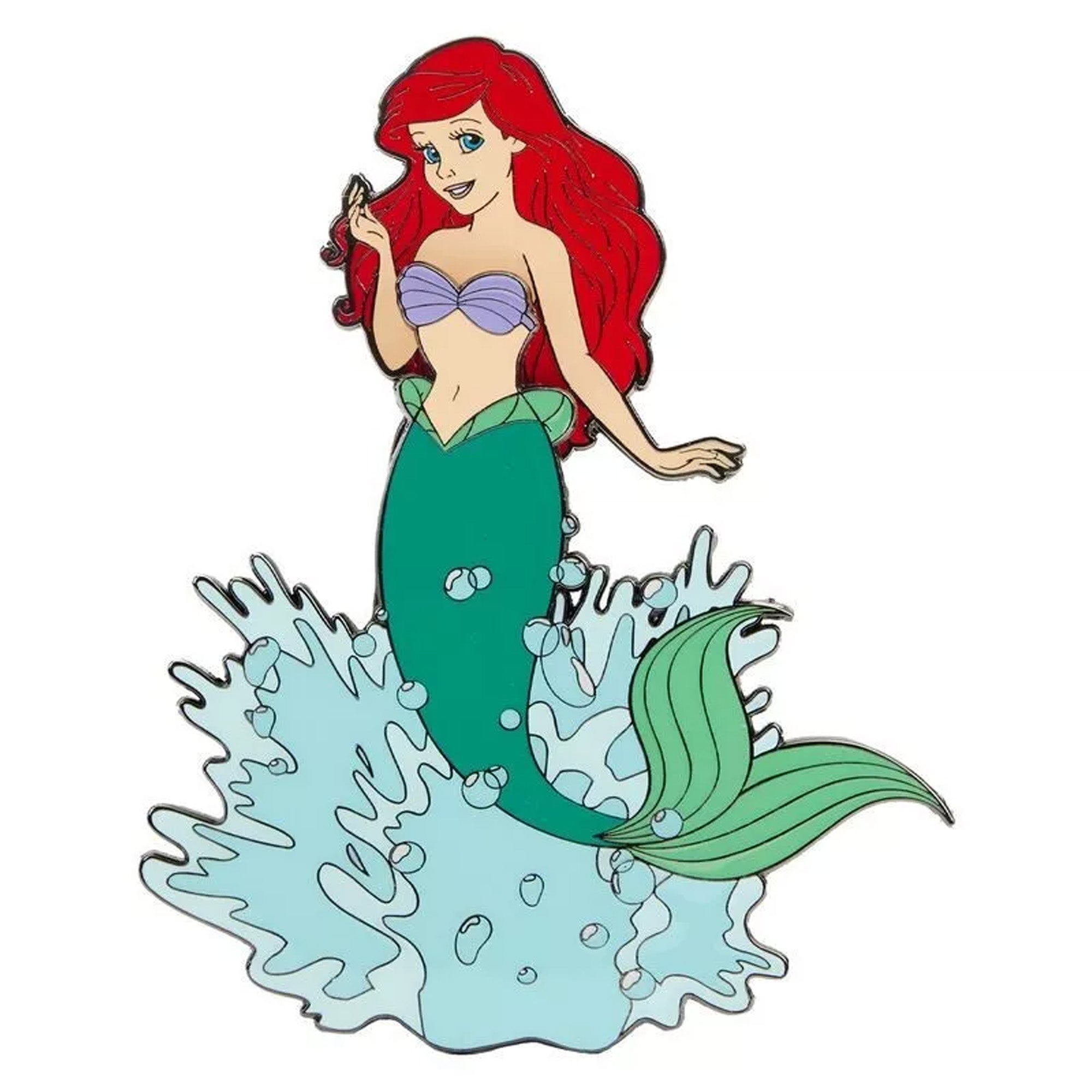 Disney Loungefly The Little Mermaid Princess Ariel Paper Doll Pin Set