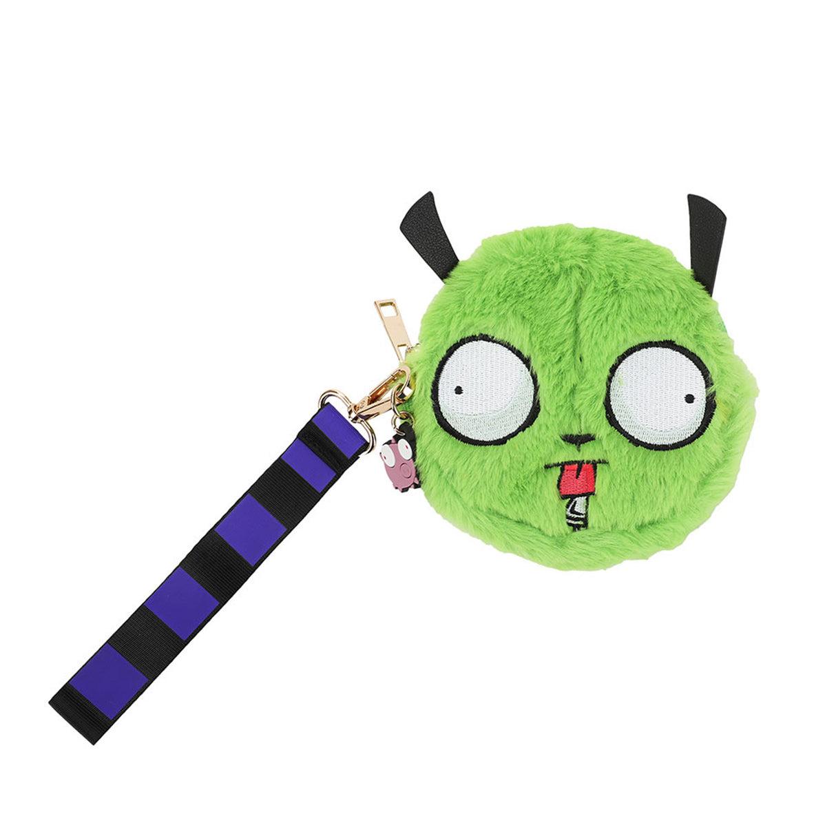 Invader Zim Plush Wristlet Coin Pouch