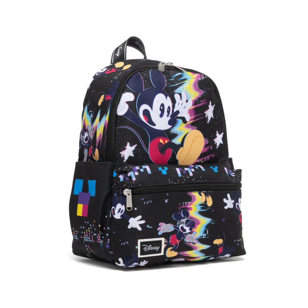 Disney Technicolor Mickey Mouse Park Day Nylon Mini Backpack