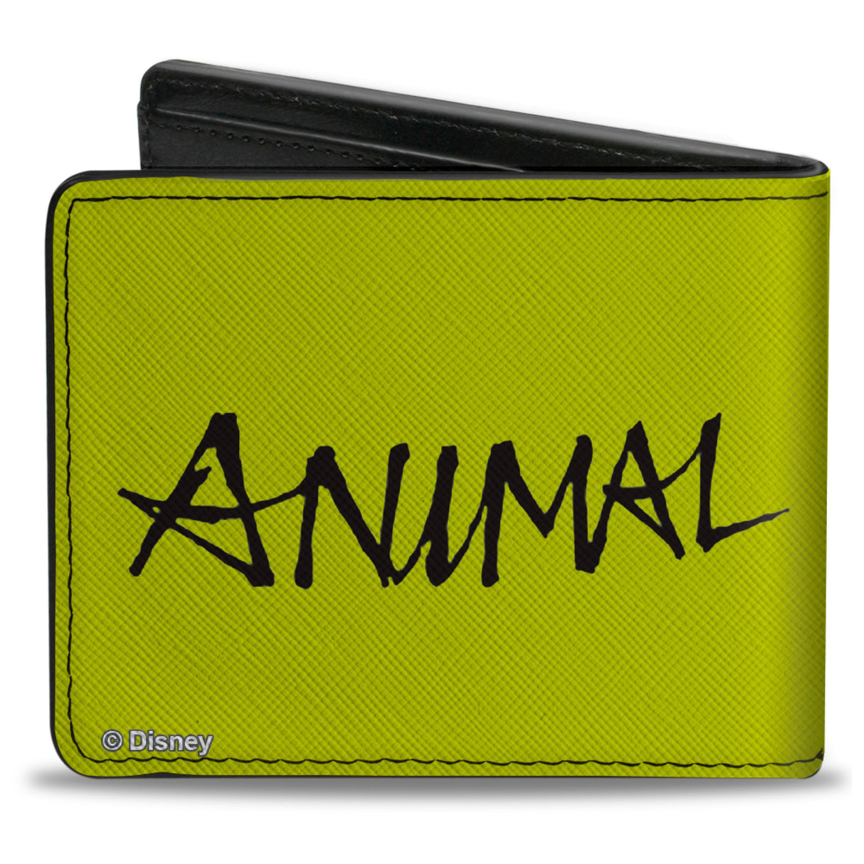 Bi-Fold Wallet - The Muppets ANIMAL Portrait and Autograph Yellow