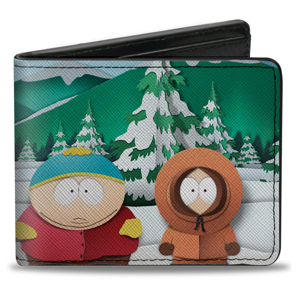 Bi-Fold Wallet - South Park Bus Stop Group Pose