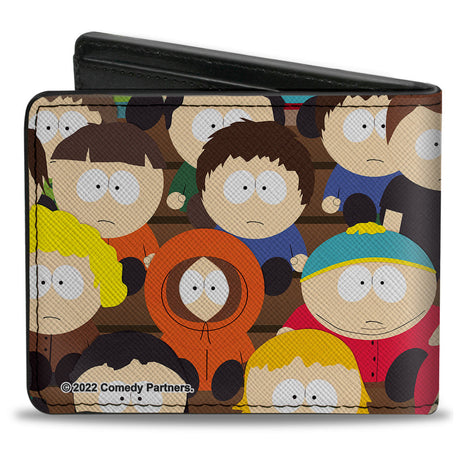 Bi-Fold Wallet - South Park Boys Class Gym Pose