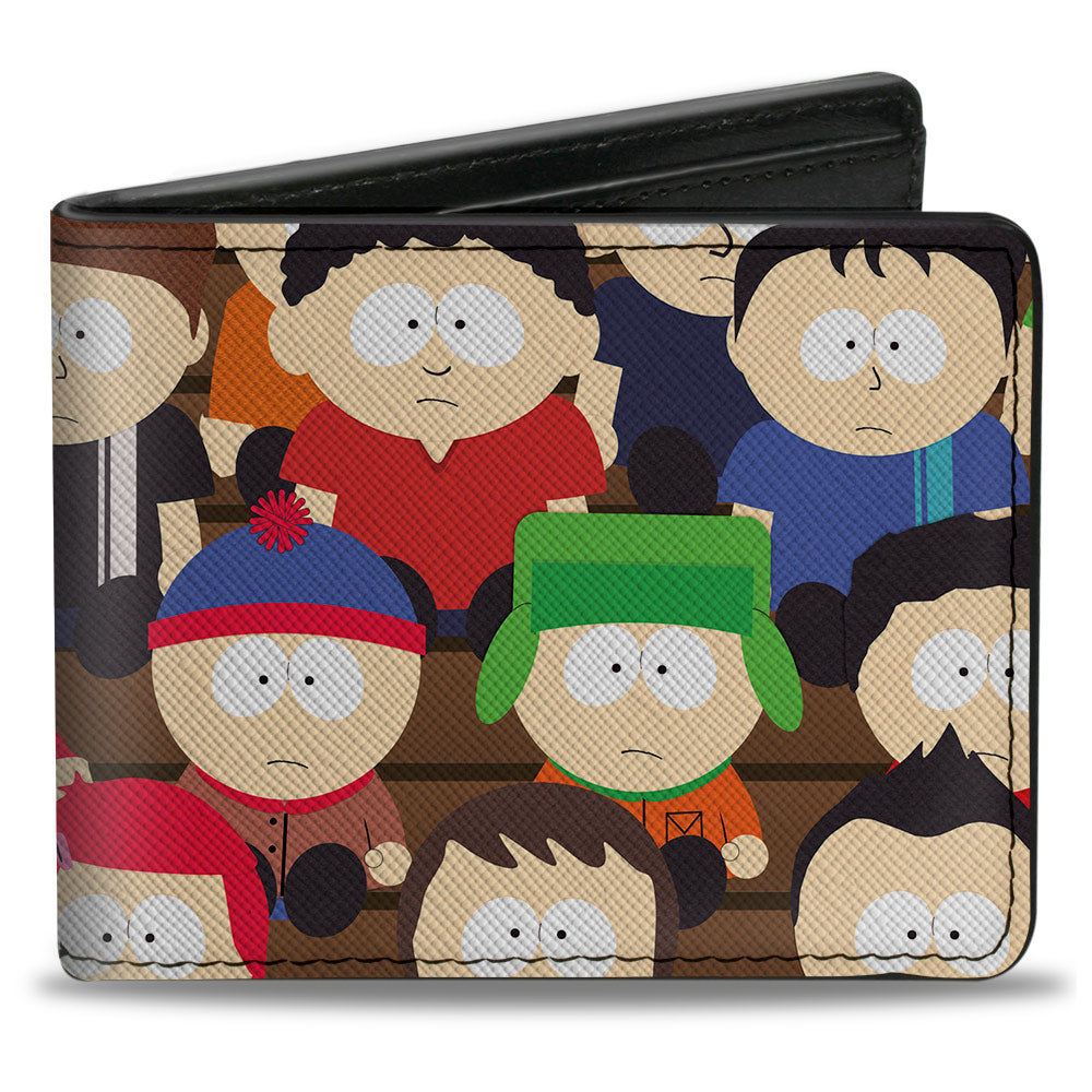 Bi-Fold Wallet - South Park Boys Class Gym Pose