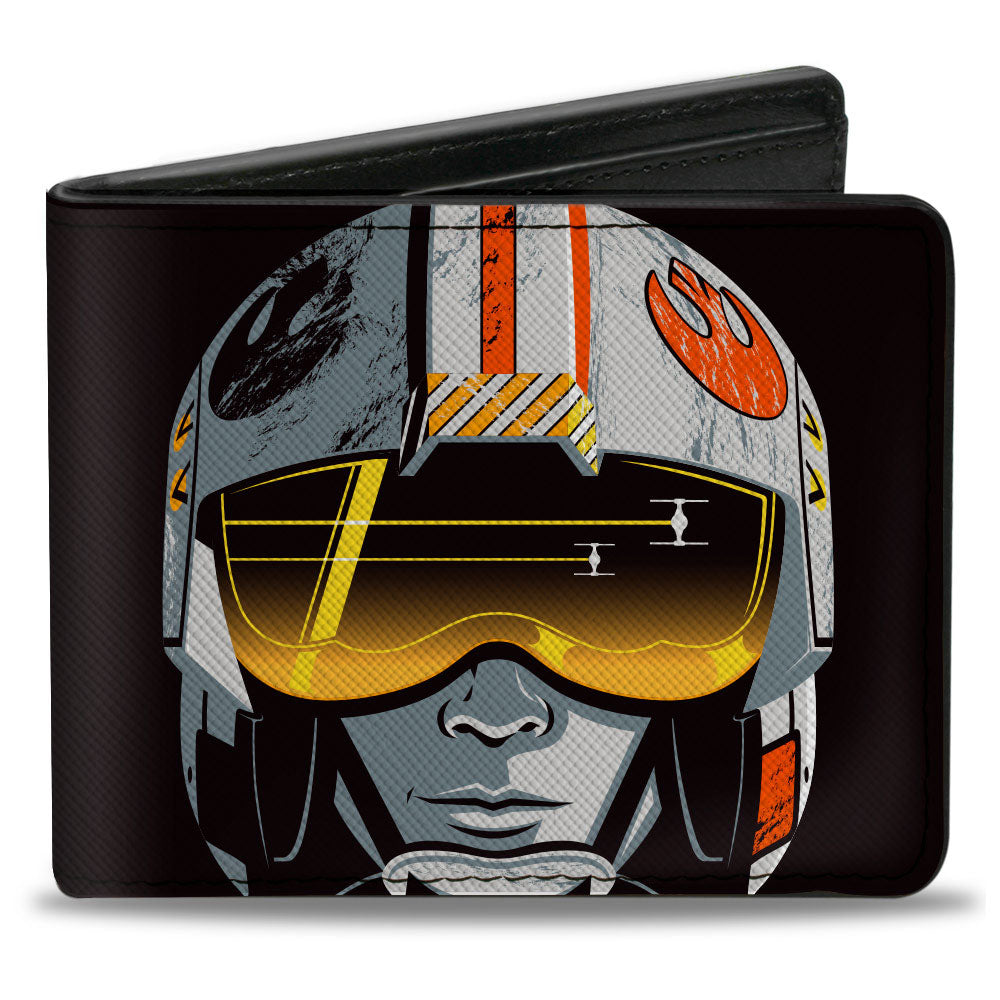 Bi-Fold Wallet - Star Wars Rebel Pilot JOIN THE REBELLION TODAY! Ad Black