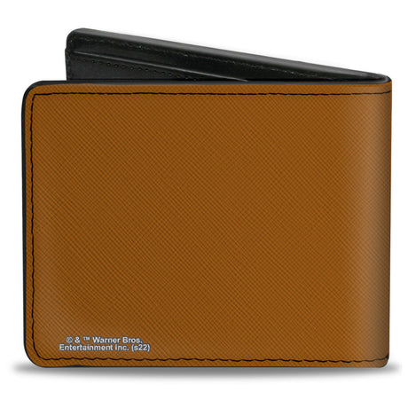 Bi-Fold Wallet - Gremlins GIZMO Script Pose Brown/Black